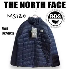 新品⭐️ノースフェイス薄手レディースグースダウンジャケット　ネイビー　M