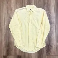Ralph Lauren ラルフローレン イエロー 長袖シャツ 160