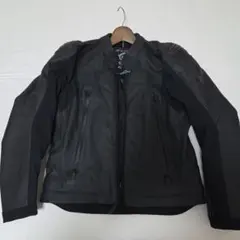 クシタニ　ホンダCBR記念　フェイズレザージャケット　Lサイズ　黒のサムネイル