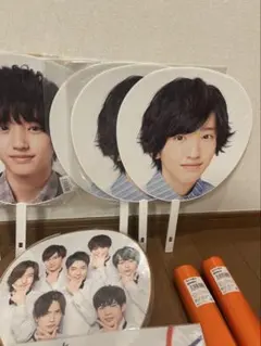 道枝駿佑 なにわ男子 まとめ売り うちわ、ポスター