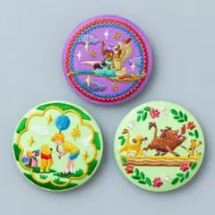 ディズニー缶バッジ 3個セット