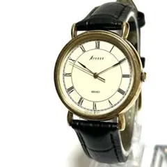 SEIKO Avenue ゴールド ユニセックス 時計 新品電池 新品ベルト