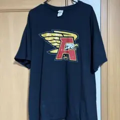 アメリカ古着 GILDAN ScreamingEagles 黒 XL