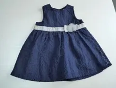Biquette Club ワンピース ネイビー 80cm