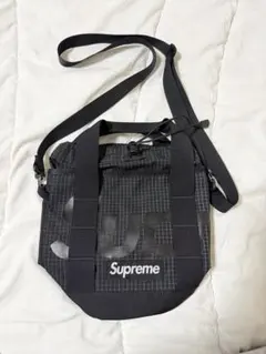 お値下げしました☆Supreme 2way ブラックショルダーバッグ