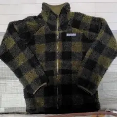 Columbia フリースジャケット 緑/黒 型式・・・220 AY0082