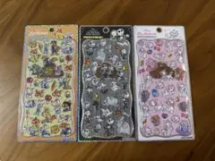 プチドロップステッカー　ディズニー3種