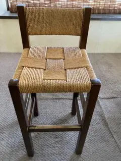 松本民芸家具■520L型■ラッシチェア■ミズメザクラ無垢■フトイ草■手編み■椅子 松本民芸家具□520L型□ラッシチェア□ミズメザクラ無垢□フトイ草