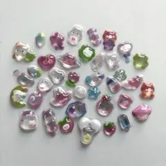 おすそ分けシール 動物、食べ物etc ぷっくりシール, ボンボンドロップシール