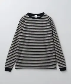 6(ROKU) コットン ボーダー ロングスリーブTシャツ - メルカリ