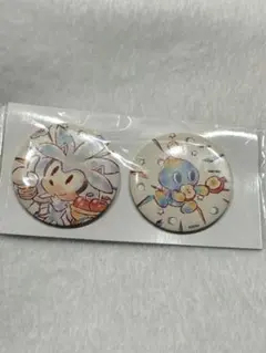 ソニックザヘッジホッグ シルバー フリッキー ブレイズ チャオ 缶バッジ セット SEGAラッキーくじオンライン ソニックザヘッジホッグ ブレイズ、チャオ