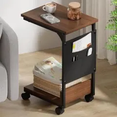 新品❣️サイドテーブル キャスター付き　テーブル 幅37×奥行26×高さ54cm
