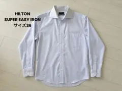 HILTON 長袖ワイシャツ ストライプのサムネイル
