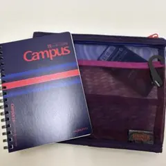 【ストレンジャーシングス】 ファミマ コラボ メッシュポーチ ノート