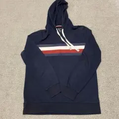 Tommy Hilfiger ネイビー ストライプ パーカー