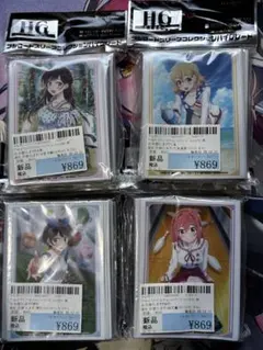 けいおん！のきゃらスリーブコレクション 平沢唯、秋山澪、田井中律