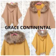 ファー ポンチョ