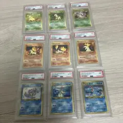 引退 早い者勝ち！PSA鑑定品 8枚セット ピカチュウ ルギア コダック
