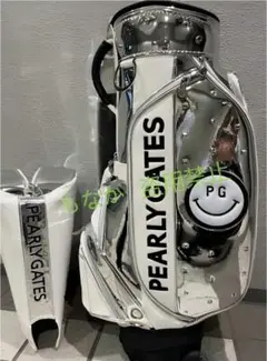 再度! 値下げしました! 新品未使用!！パーリーゲイツ・スタンドキャディバッグ PEARLY GATES】パーリーゲイツ『PGニコちゃん 合皮スタンド