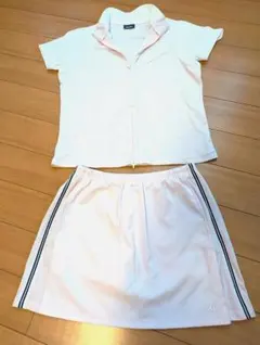 ellesse レディース テニスウェアセット ピンク