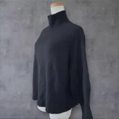 ★美品◆アダムエロペ◆ ウォッシャブルウールクロップドプルオーバー