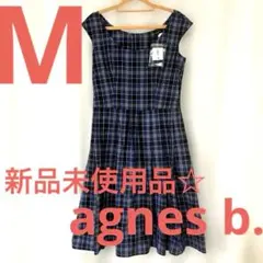 新品アニエス、ノースリーブ チェック柄 ワンピース M 新品 新品アニエス、ノースリーブ チェック柄 ワンピース M 新品 2025