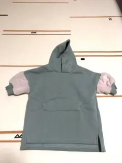 新品　未使用　キッズ用パーカーワンピ　80