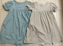 リセマイン♡ワンピース2枚セット　120cm