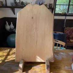 木製自然木置物 スタンド付き