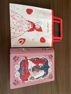 johnleeknb さん専用⭕️ いちごデザイン トートバッグとボックスセット
