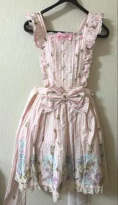 Angelic Pretty＊Parfaiteriaエプロン風スカートラベンダー - メルカリ