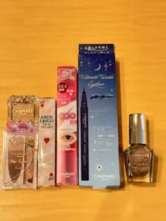 新品！限定品ありキャンメイクまとめ売り6点アイシャドウ、アイライナー、ネイルなど