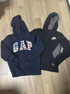 GAP Nikeのパーカー　2点セット