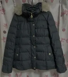 ブルーレーベルクレストブリッジ 濃紺ダウンジャケット 38