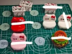 ハローキティデコレーションパーツセット