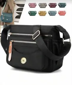 新品✨️ナイロンショルダーバッグ 黒