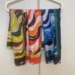 UNIQLO × MARNI フロシキスカーフ　シルク100% 3点セット