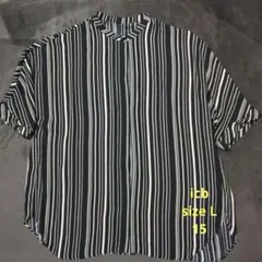 ブラウス ストライプ 大きいサイズ