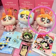 Uruuru Plush charm バターカップセット　パワパフガールズ m53266745630_1.jpg?1764671564