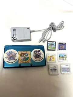 ニンテンドー3DS 本体 青 ゲームソフト付き