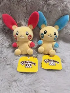 ポケモン　fit プラスル　マイナン　ぬいぐるみ