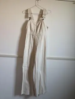 アイボリー サロペット