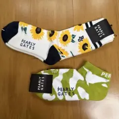 j*i様 PEARLY GATES ソックス 2足セット ロングショートのサムネイル