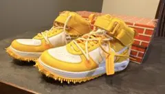 NIKE AIR FORCE 1 MID SP LTHR OFF-WHITE