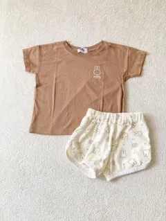 ミッフィー　キッズ　セットアップ　Tシャツ　パンツ　100cm