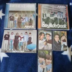 BOYNEXTDOOR AND, CD ユニット トレカ セット