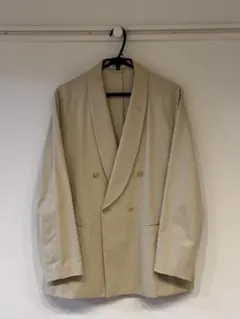 AURALEE 21AW ウールコットンショールカラージャケットのサムネイル