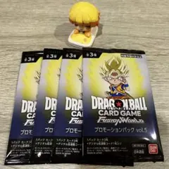 ドラゴンボール　フュージョンワールド プロモパック vol.5　4パックセット