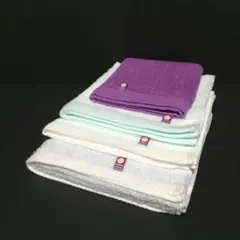 今治タオル〈フェイスタオル×1・ハンカチタオル×3〉4枚セット