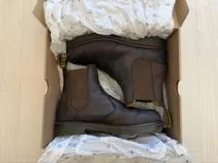 ドクターマーチン　サイドゴアブーツ　ブラウン